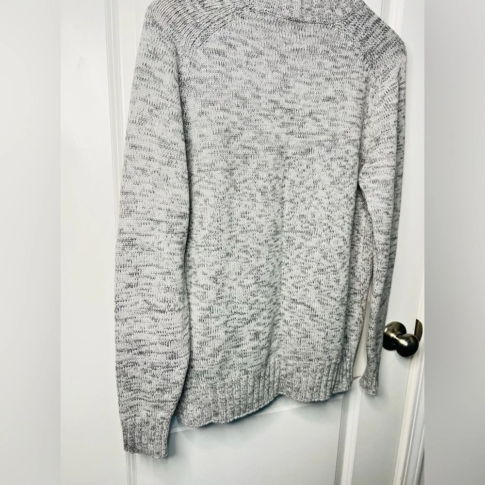 Peter Millar Men’s cotton Wool blend Gray Roll Neck Sweater Sz M